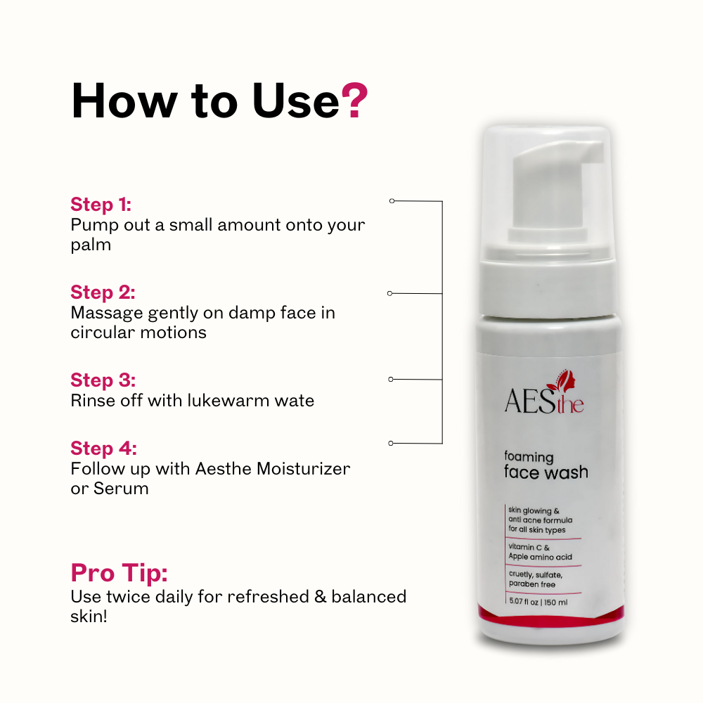Foaming Face Wash